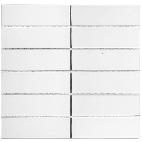 Кер. мозаика 47x147 White Matt V-VW56000 300х300x6