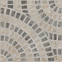 Marble-X Декор Круговой Темный 7ЛПР 60x60