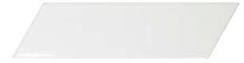 Chevron Wall White Left Matt 5.2x18.6