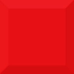 Monocolor 10x10 Biselado Brillo Rojo 10х10