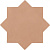 Kasbah Star Terracotta Matt 16.8×16.8