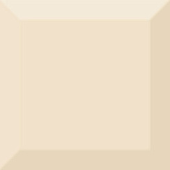 Monocolor 10x10 Biselado Brillo Crema 10x10