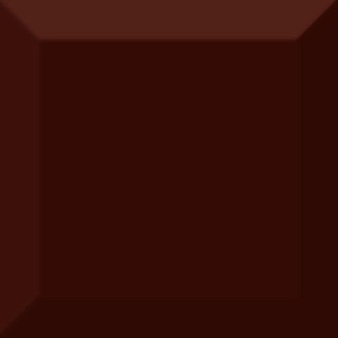 Monocolor 10x10 Biselado Brillo Marron 10x10