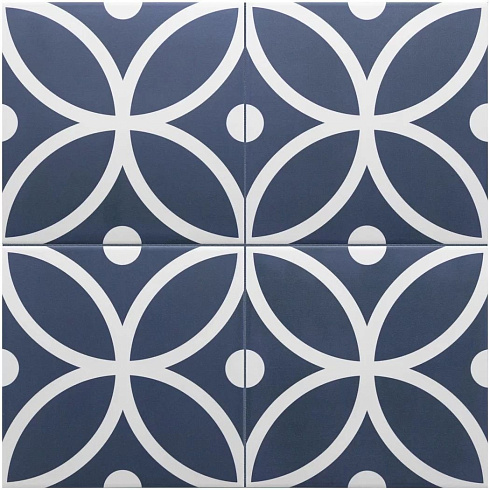 Rivoli Bergen Azul 20×20